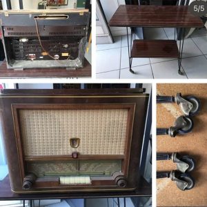 Radio TSF avant restauration en enceinte Bluetooth
